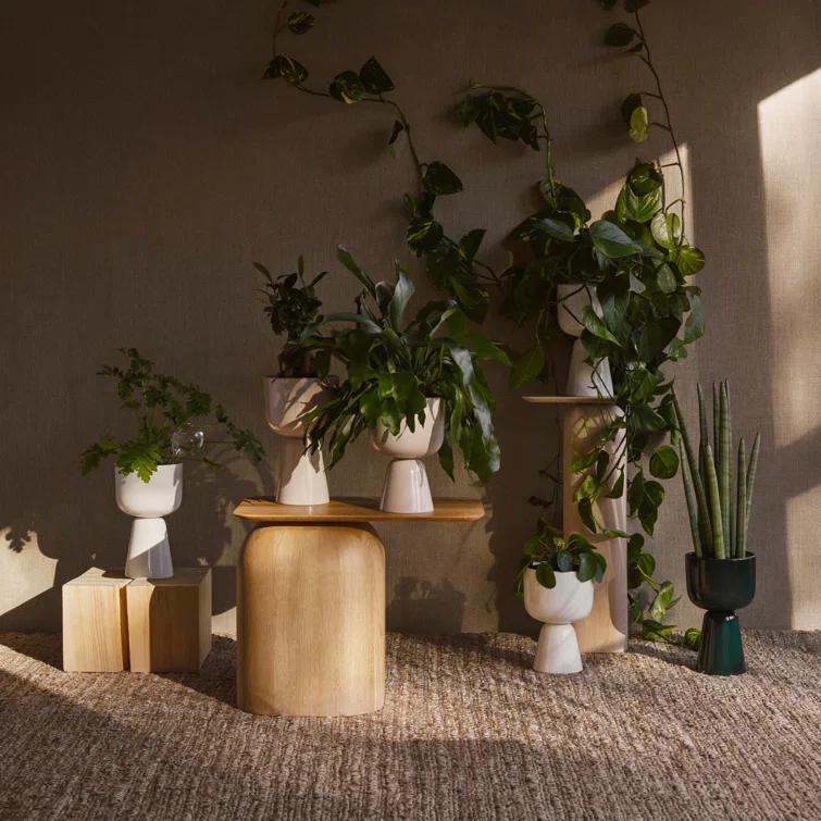 Juba Ceramic Urn Planter