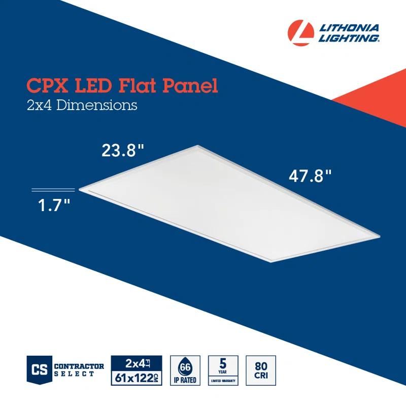 Dimmable Rectangle Flat Panel Ceiling Light