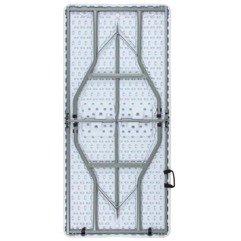 Parker 4.97-Foot Bi-Fold Plastic Folding Table with Handle - Event Table