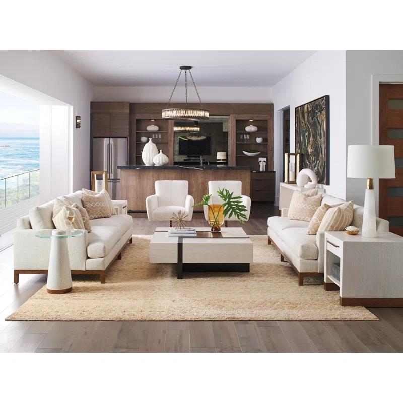 Barclay Butera Carmel Solid Wood Coffee Table