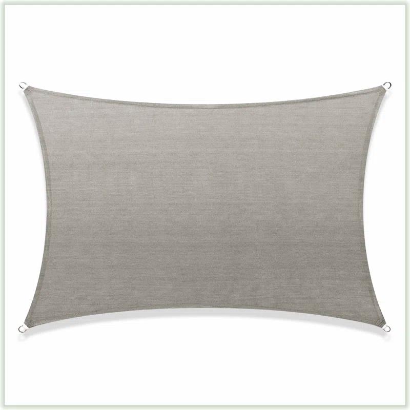 ColourTree Colourtree Sun Shade Sail Rectangle Canopy Fabric Cloth Screen, Water Permeable & UV Block UPF50