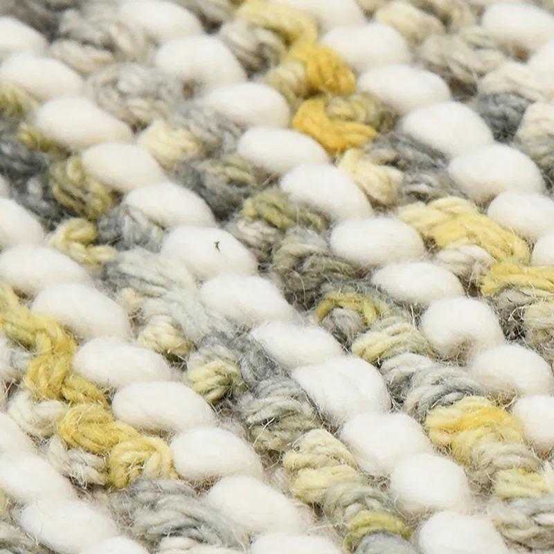 Cableknit Striped Rug