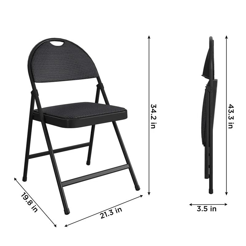 COSCO COSCO Commercial XL Smartfold Fabric Padded Chair
