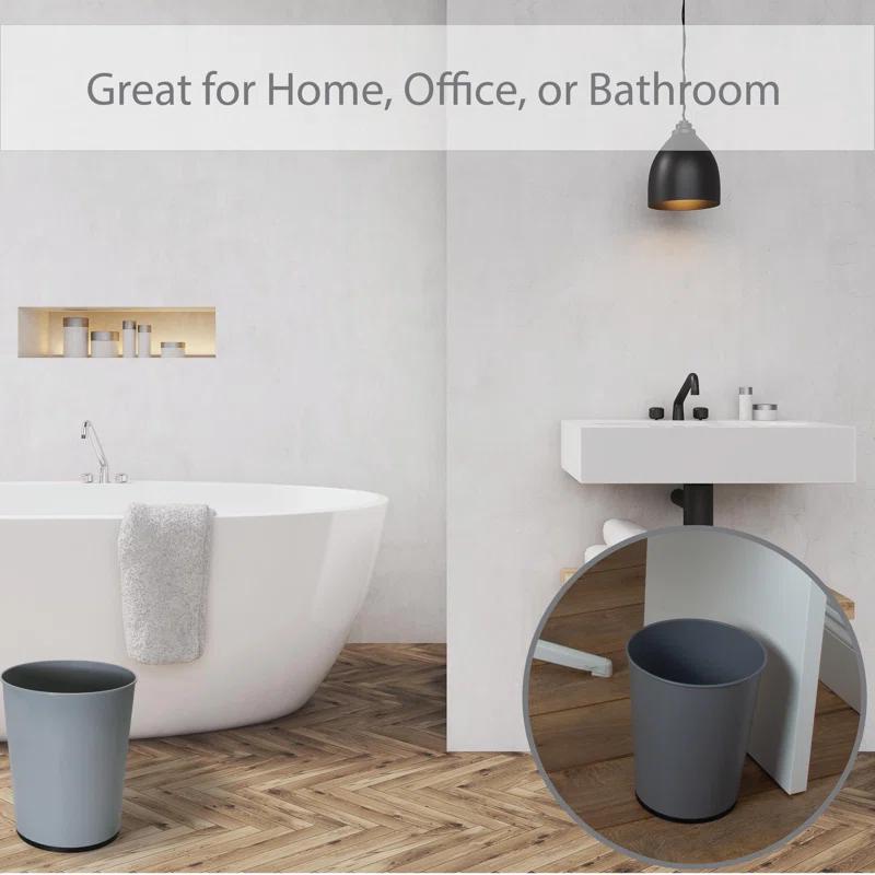 Bath Bliss Bath Bliss Metal Open Waste Basket - 1.32 Gallons