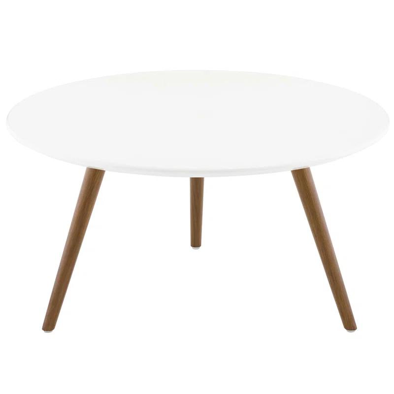 Modway Carson Carrington Bata Round Artificial Marble Coffee Table by Modway