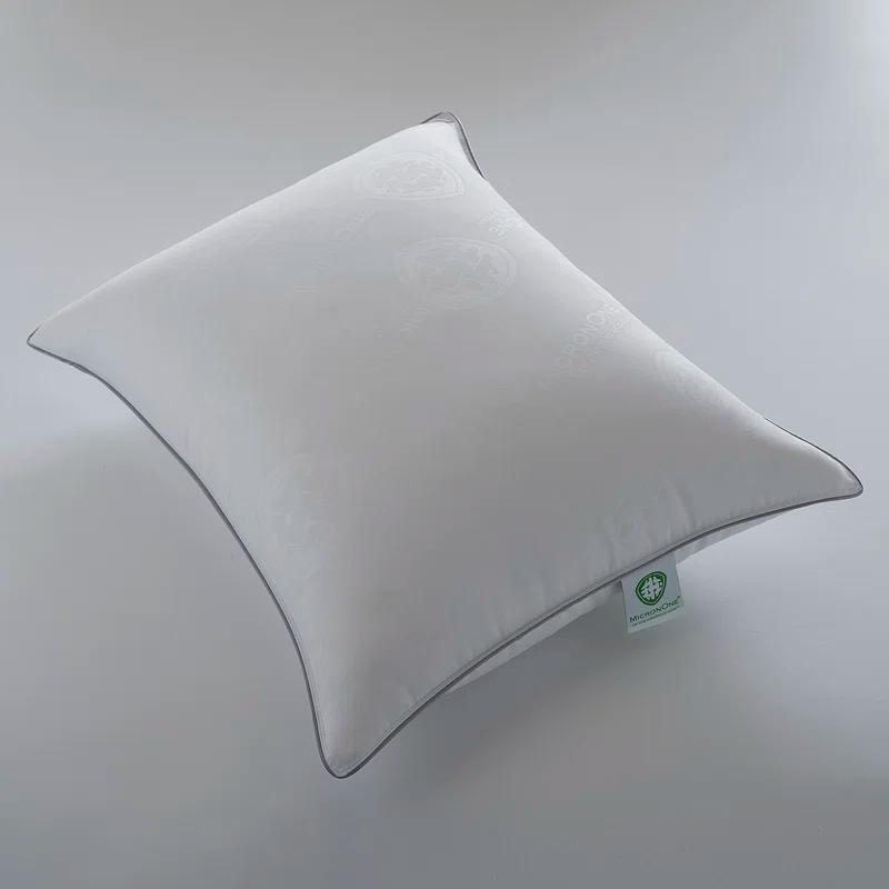 Ella Jayne Home MicronOne Allergen-Free White Down Pillow, Firm Density