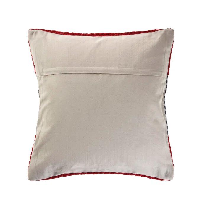 Evette Rios Throw Pillow Geometric Cotton Throw Pillow