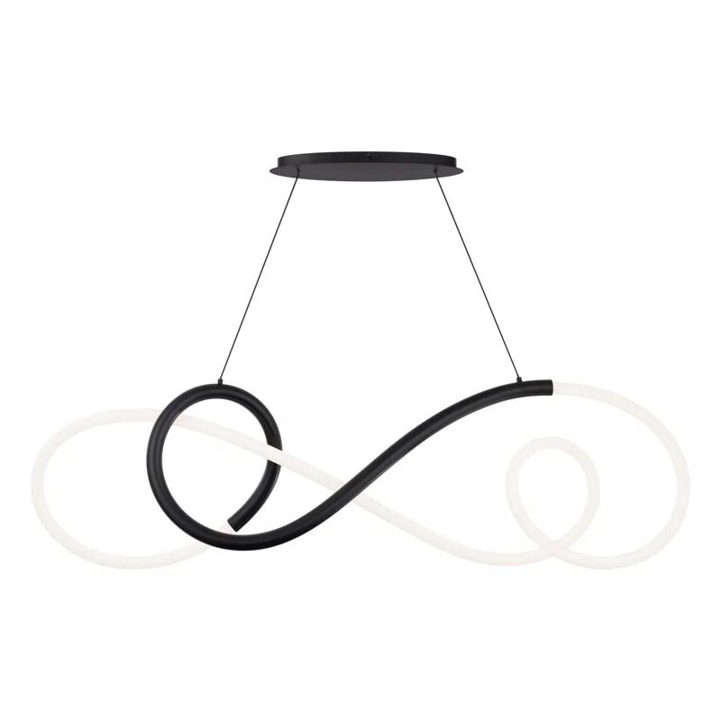 dweLED Solo Dimmable LED Geometric Chandelier
