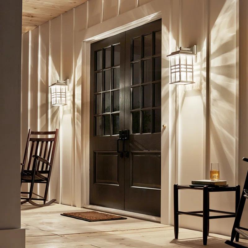 Kichler Lighting Beacon Hammered Outdoor Wall Lantern