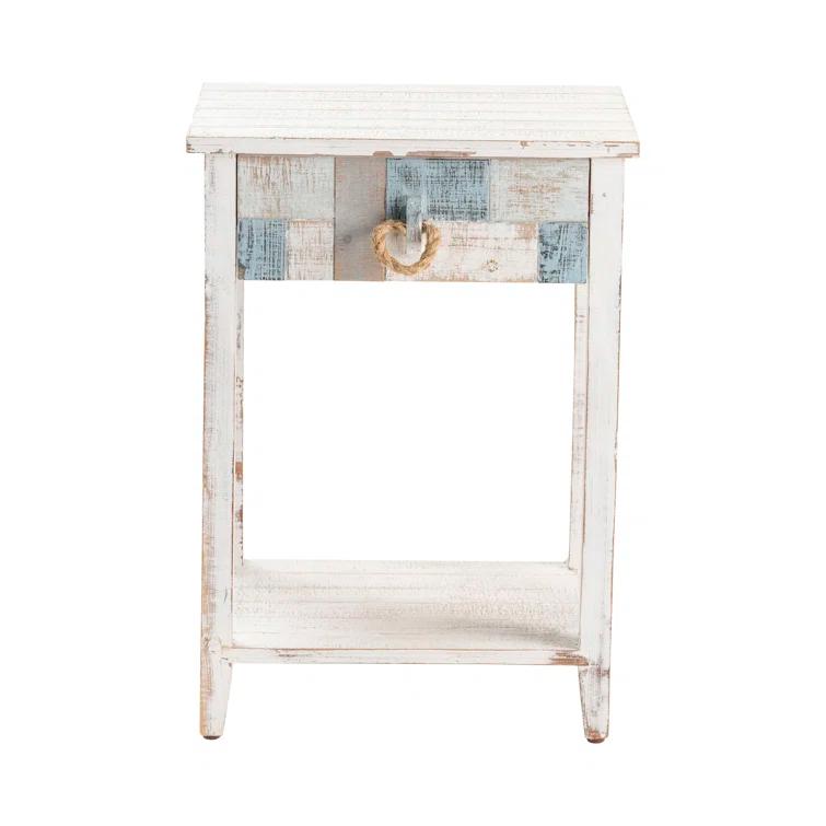 Highland Dunes Harrel Solid Wood End Table with Storage