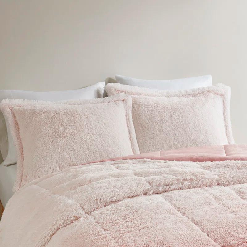 Intelligent Design Brielle Malea Shaggy Faux Fur Comforter Mini Set