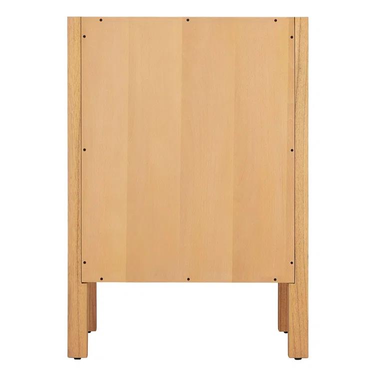 24" Arctic White Quartz Single Bathroom Vanity with Mindi Cabinet