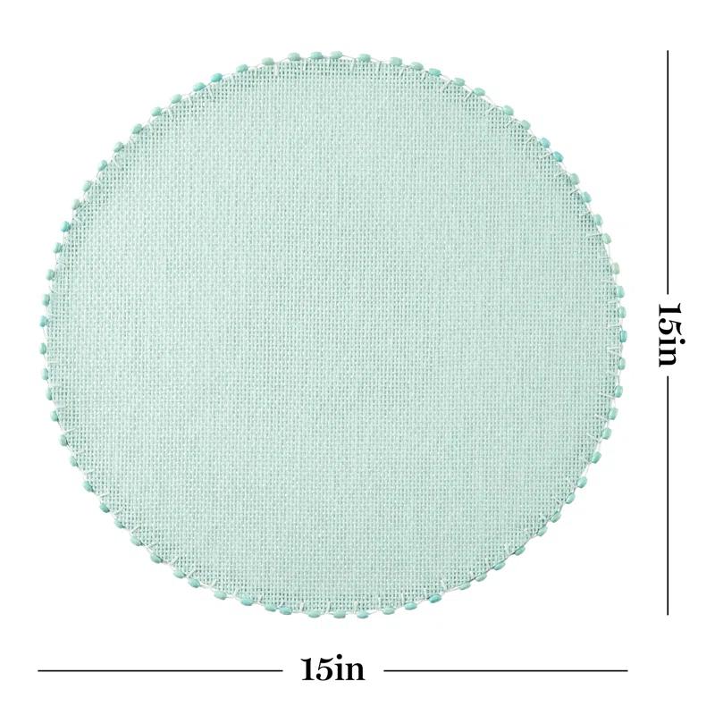 Martha Stewart Woven Water Resistant Lindos Placemat (Set of 6)