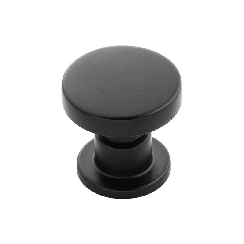 Belwith Keeler Urbane Collection Knob 1-1/4 Inch Diameter Satin Nickel Finish