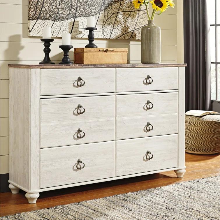 Ophelia & Co. Barzan 60.94'' W 6 - Drawer Dresser