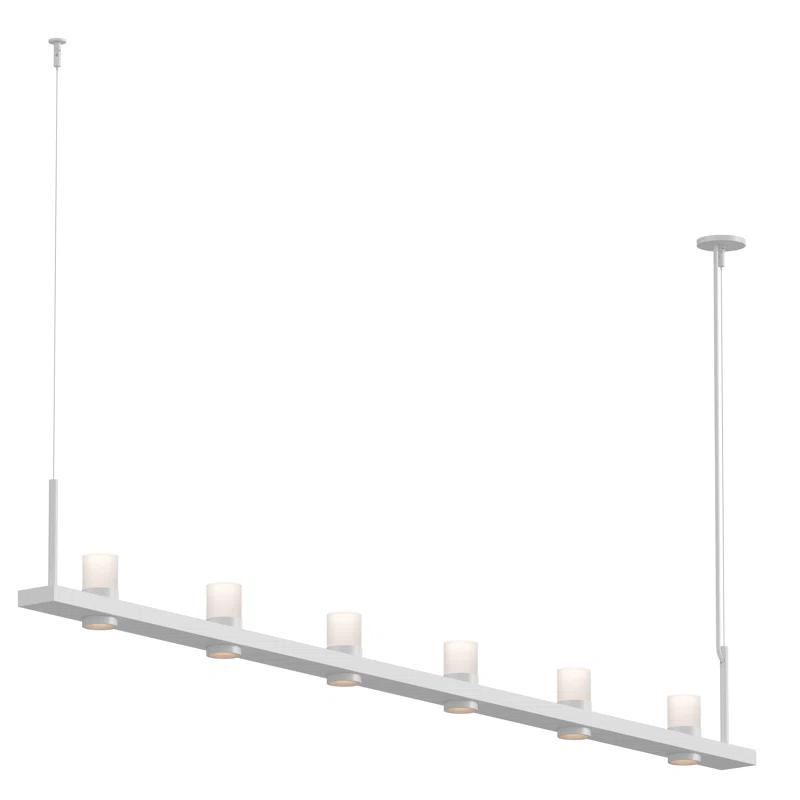 Intervals® 6 - Light LED Kitchen Island Pendant