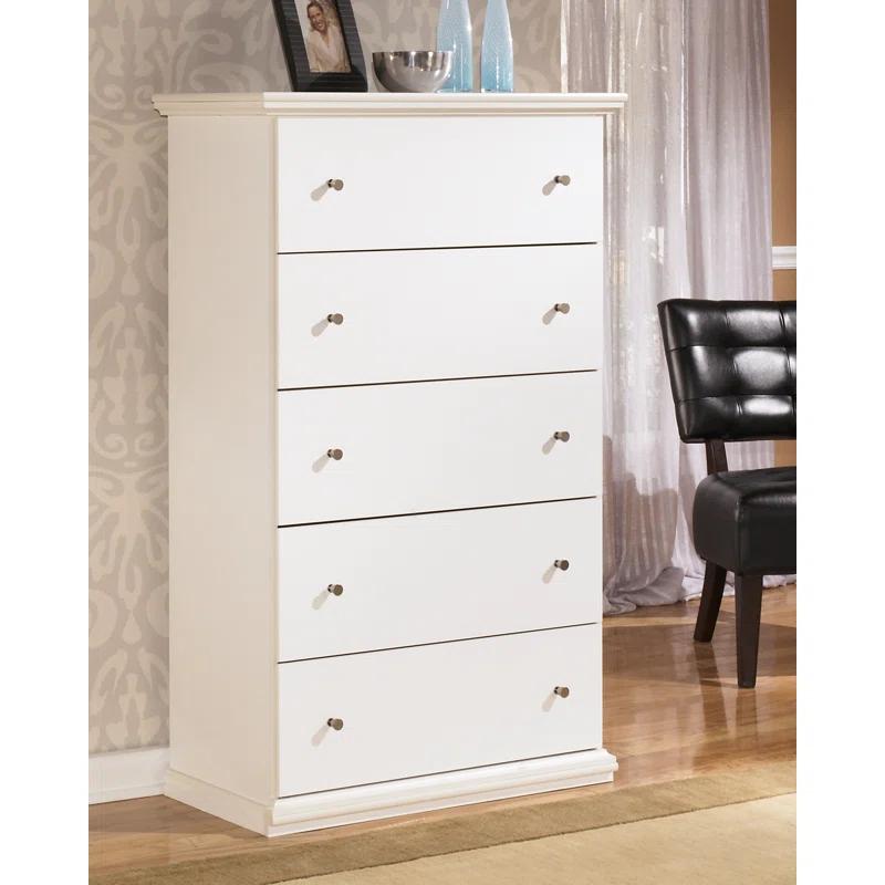 Bostwick 5 Drawer 40.13" W Chest