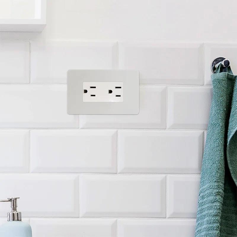 Faith SSRE4-WH-10 20 Tamper Resistant Decorator Outlet