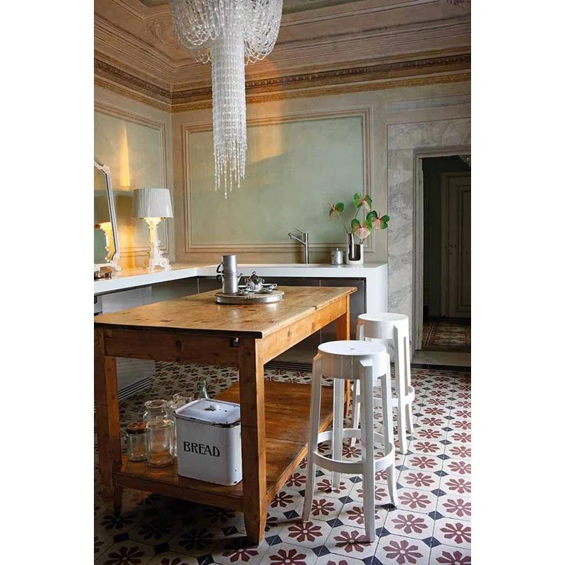 Charles Ghost Patio Bar Stool
