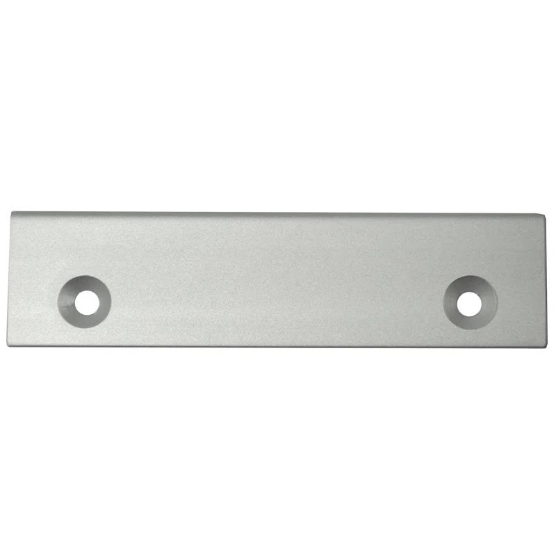 Laurey Laurey Edge Pull 12" Center-To Center Matte Black Edge Cabinet Pull