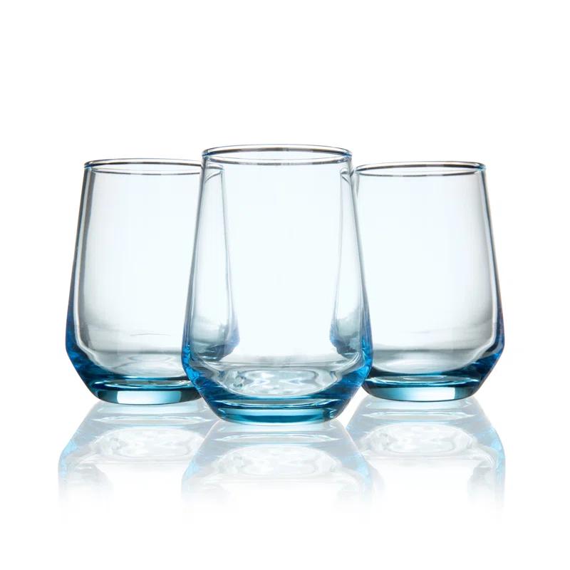 Orren Ellis Add Color - A Fresh Design For Your Barware With T 13oz. Stemless Wine Glass Set (Set of 6)