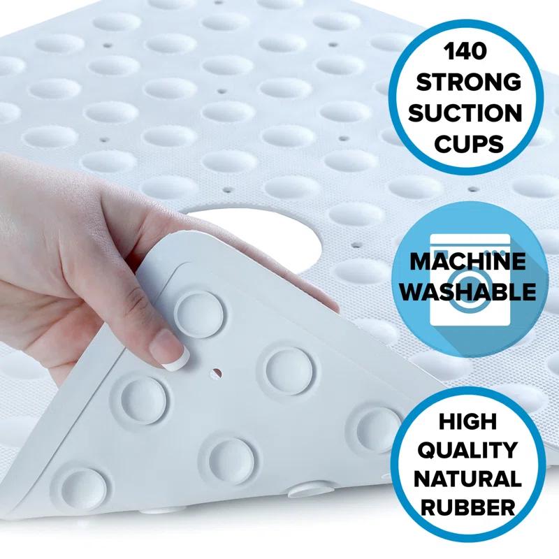 Symple Stuff Sandweiler Rubber Shower Mat