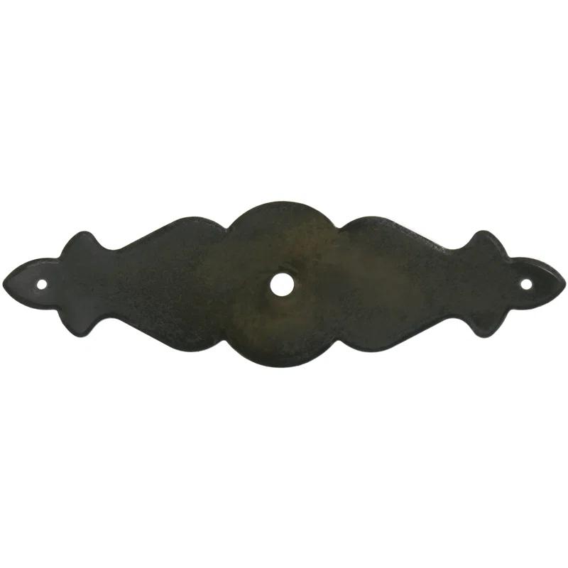 Laurey Classic Traditions Antique Brass Traditional Knob Backplate