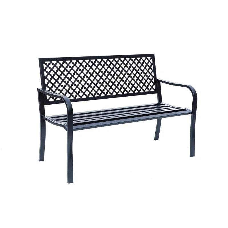 GARDEN BENCH Metal Outdoor Bench