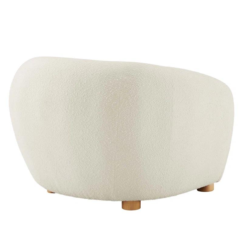 Modway Modway Abundant Boucle Upholstered Fabric Armchair