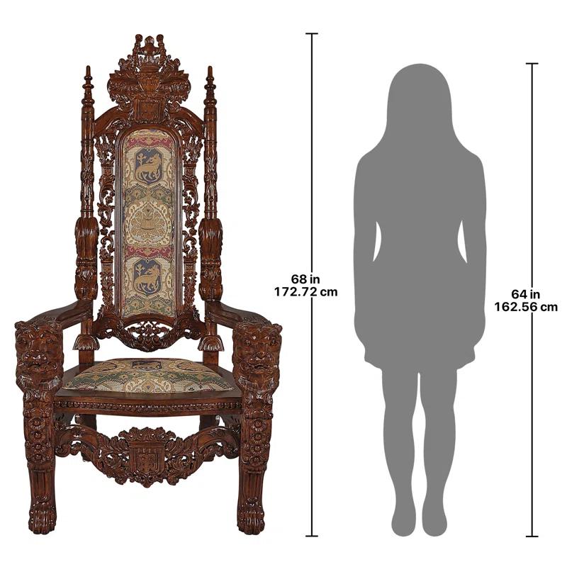 Lord Raffles Throne Armchair