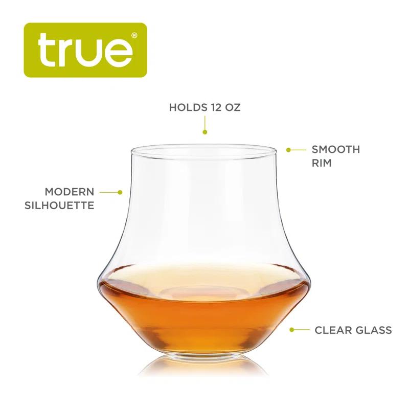 True Whiskey 12 oz Tasting Glasses