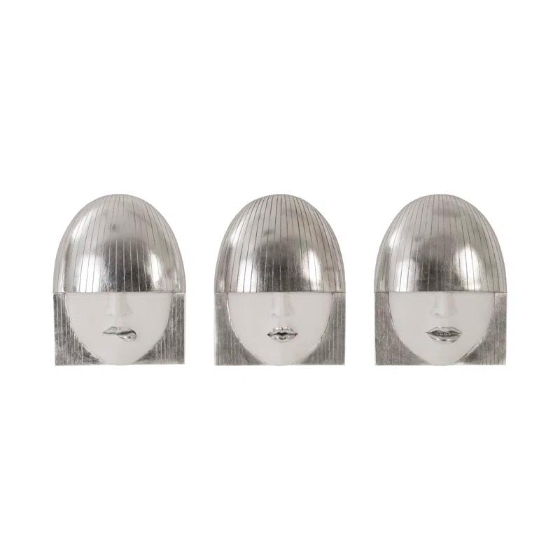Phillips Collection Fashion Faces Wall Décor (Set of 3)