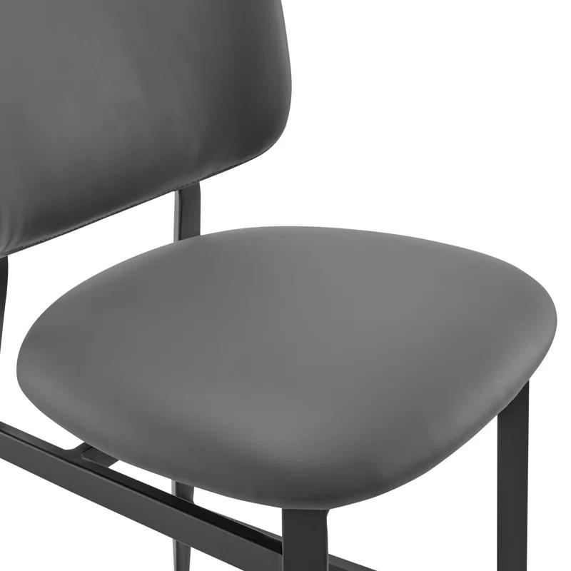 Inola Vegan Leather Counter Stool