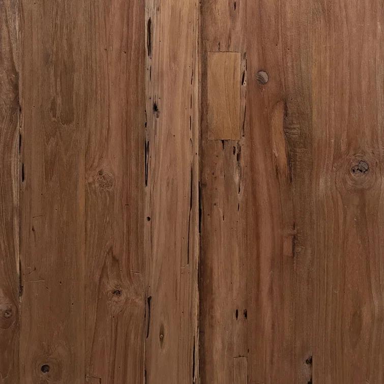 Chilton 60-Inch Reclaimed Teak Rectangular Counter Table