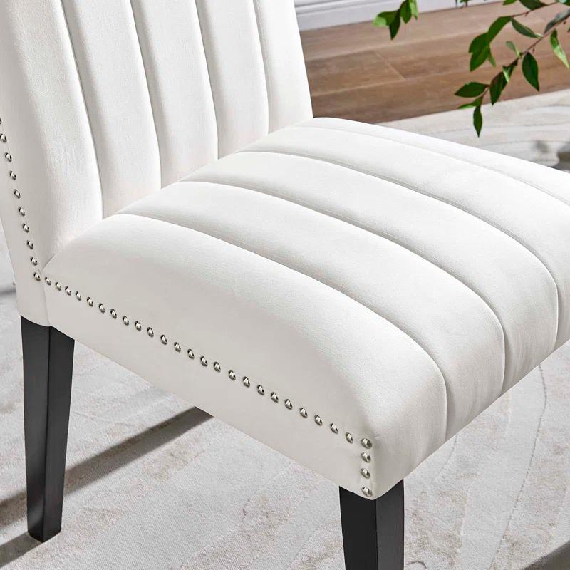 Modway Modway Catalyst Performance Velvet Dining Side Chairs - Set of 2