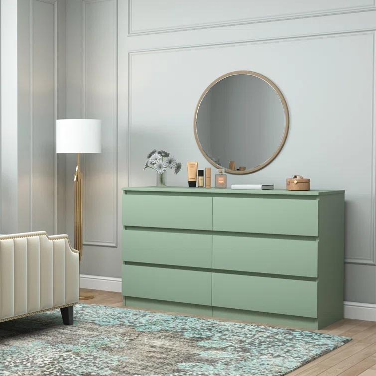 Wade Logan® Bisset 47.25'' W 6 - Drawer Dresser