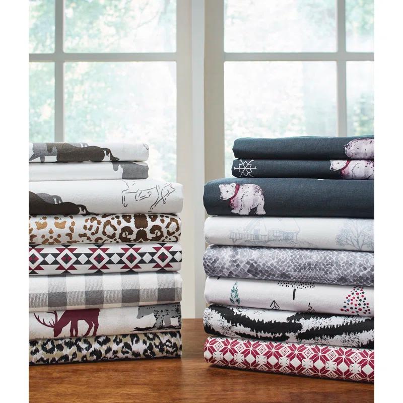Pointehaven Flannel Sheet Set