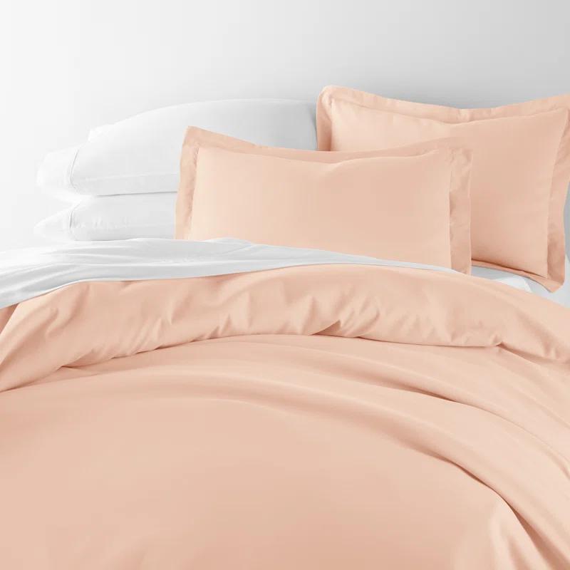 Duvet Cover Set Super Soft Microfiber Bedding in Solid Colors