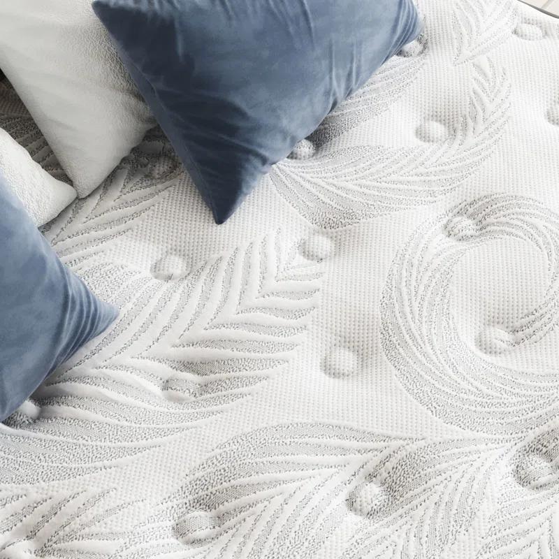 Alwyn Home Alwyn Home Cool 12" Hybrid Mattress Medium Firm Gel Memory Foam Mattress-10-Year Warranty- 100 Night Trial