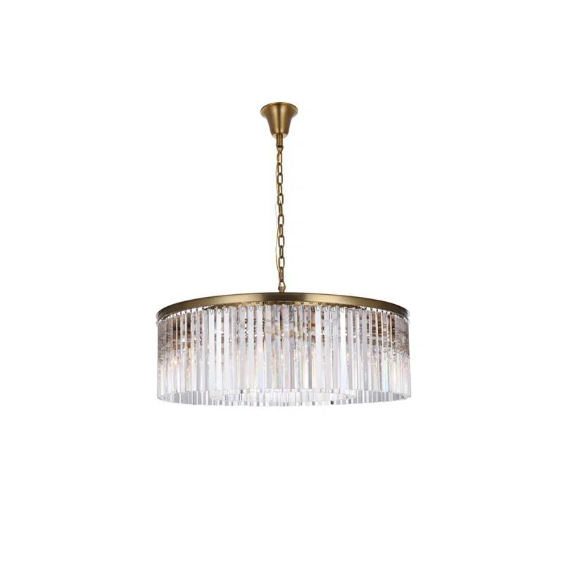 Willa Arlo™ Interiors Dahlonega 10 - Light Crystal Dimmable Classic / Traditional Chandelier