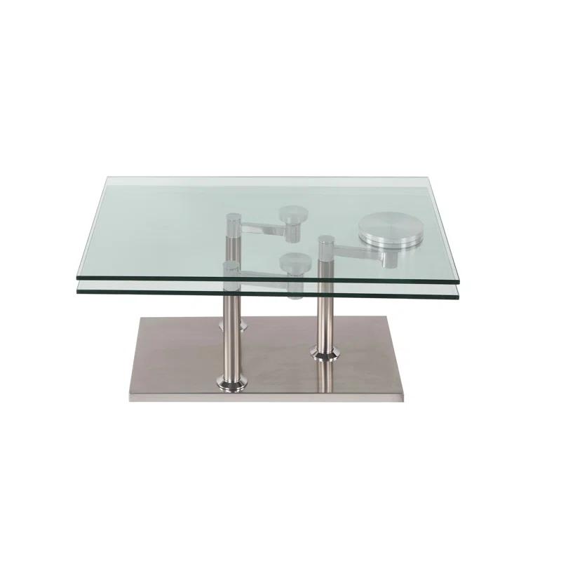 Orren Ellis Daivelis Pedestal Coffee Table