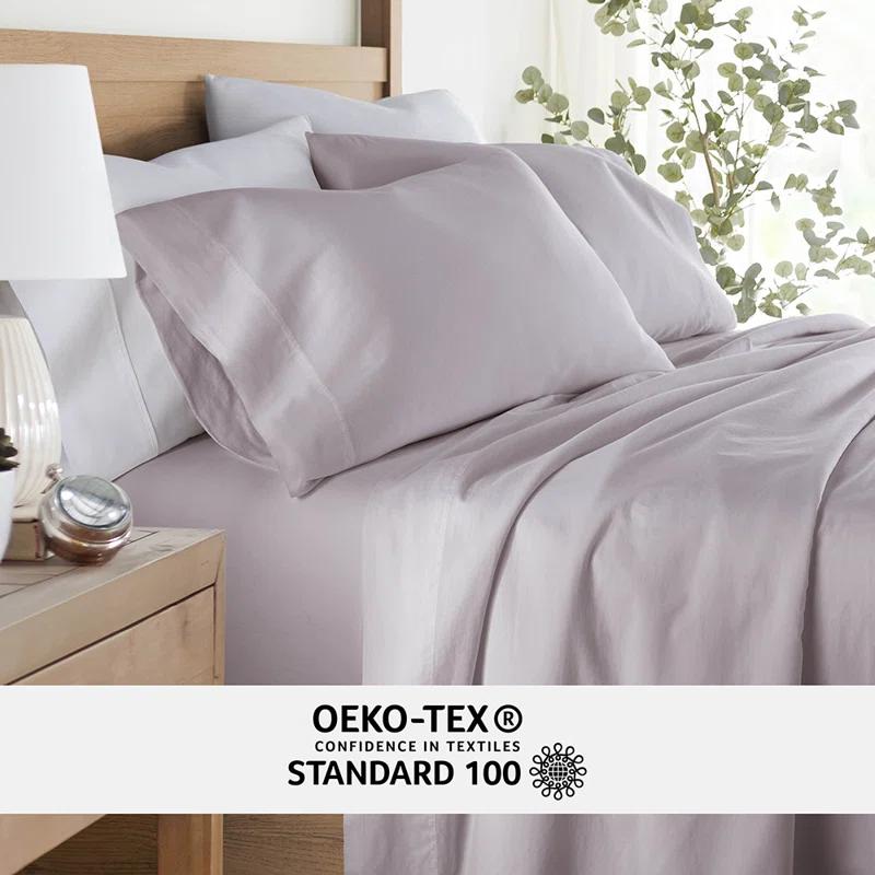 Becky Cameron Luxury Rayon From Bamboo Pillowcase Set Cooling Silky Soft Bedding (Set of 2)