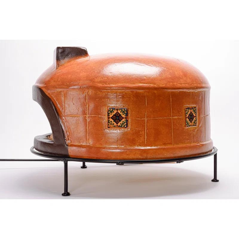 Tierra Firme Tierra Firme Talavera Clay Free Standing Wood Burning Pizza Oven