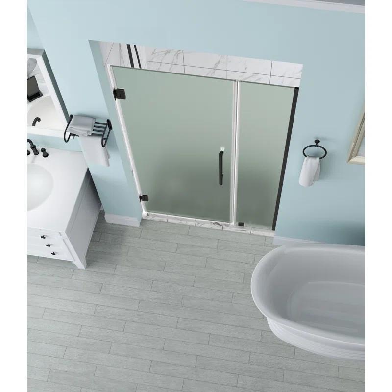 Aston SDR965F-SS-3626-10 Belmore 36 x 72 Hinged Frameless Shower Door