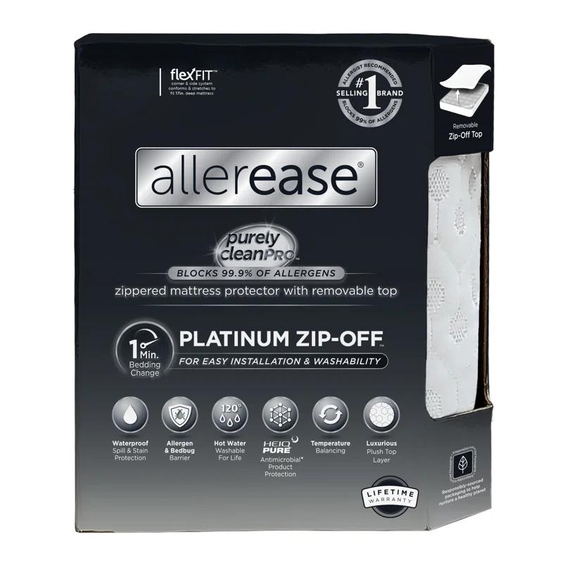AllerEase Zipper Mattress Protector Case Pack