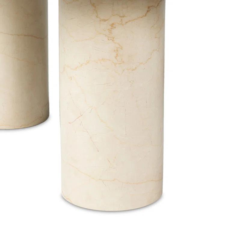 Mariano Coffee Table - Cream Marble / Large