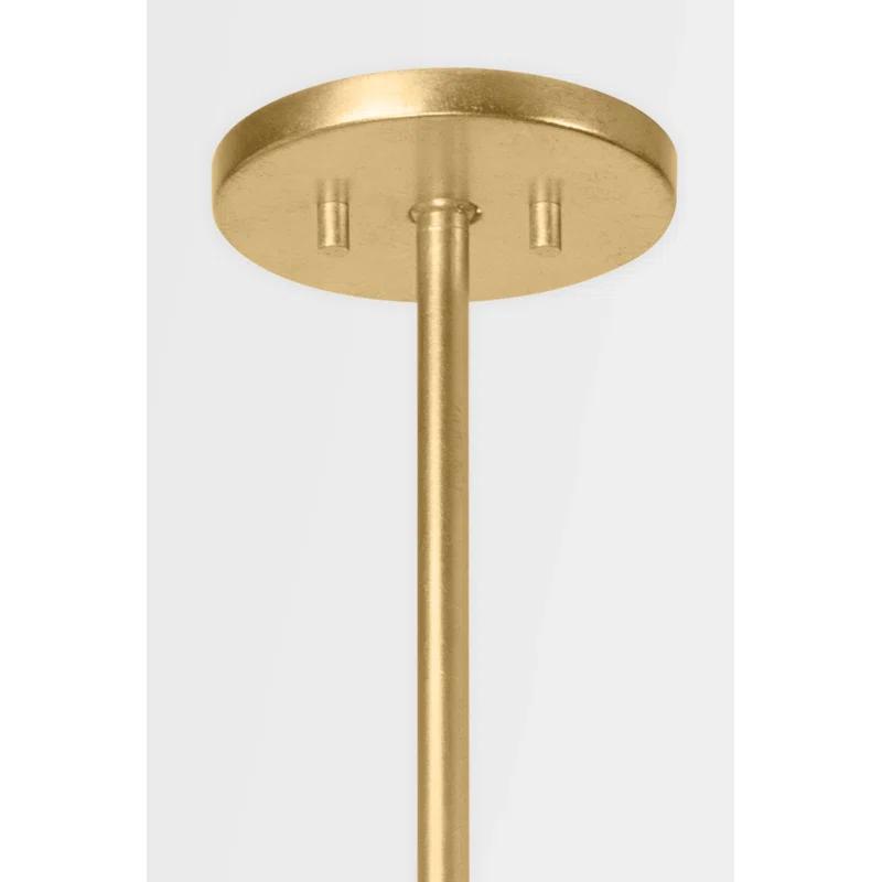 Hudson Valley Lighting Bethel 1 - Light Golden/Natural Shaded Pendant