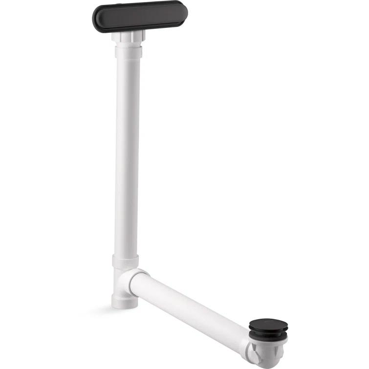 Clearflo Slotted 1.5" Leg Tub Drain with Overflow