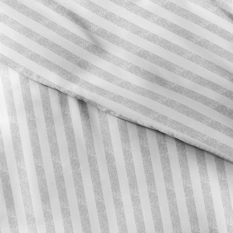 Becky Cameron 3 Piece Rugged Stripe Pattern Duvet Cover Set