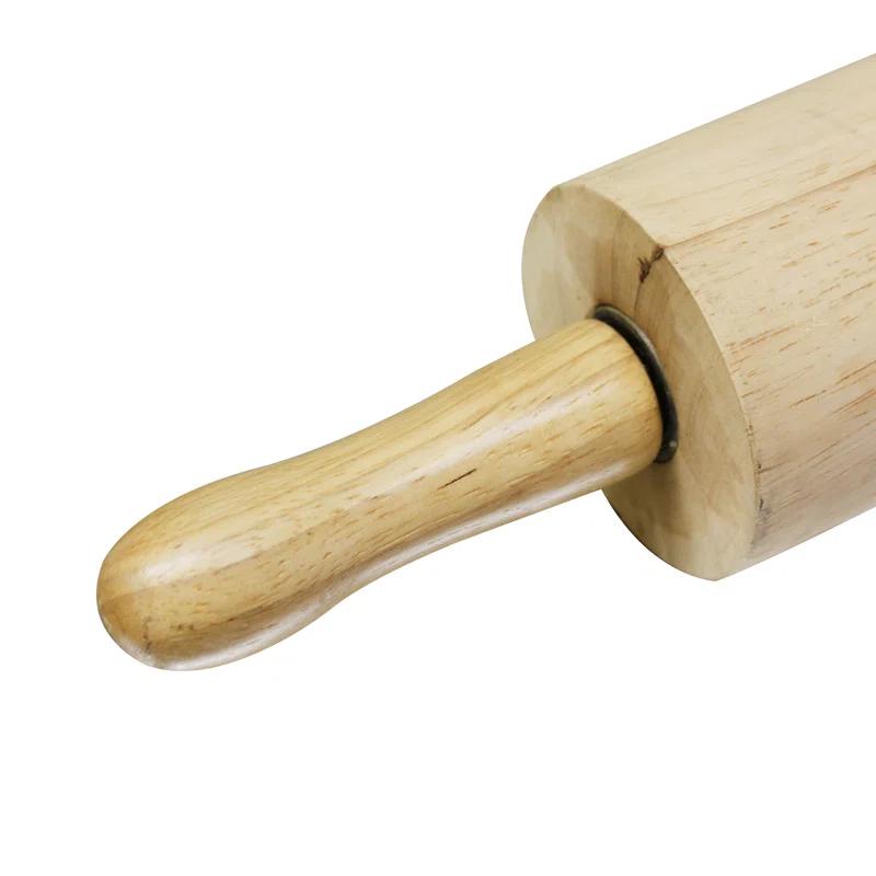 Thunder Group Inc. Wood Standard Rolling Pin